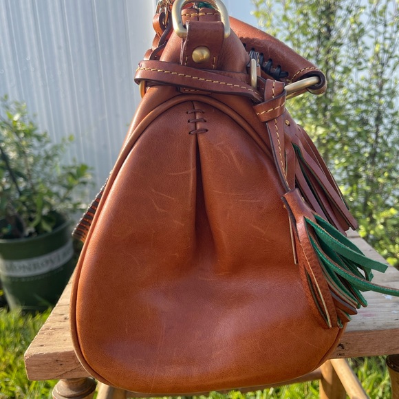 Dooney bourke Florentine leather satchel small - Picture 4 of 13